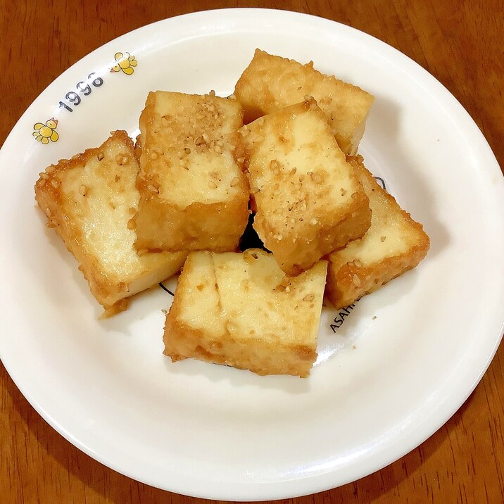厚揚げの味噌焼き